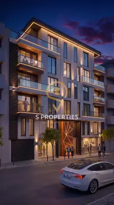 Three-room apartment in the city center